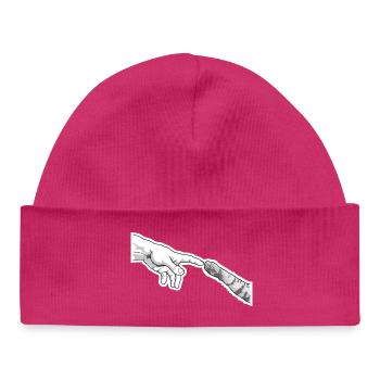 Touch of Creation - Baby Organic Beanie - hot pink - Front