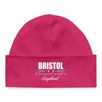 Bristol - Baby Organic Mütze - hot Pink - Vorne