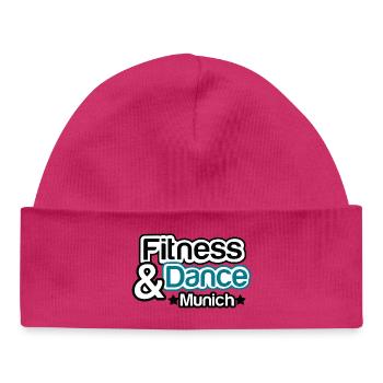 Mel_Logo_neu02_Black_Green_-1- - Baby Organic Mütze - hot Pink - Vorne