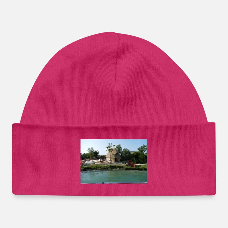 Les cottages des pêcheurs de Caorle - Bonnet bébé bio - hot pink