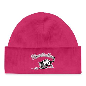 Mouse Driver Wordplay for Nerds and Geeks - Baby Organic Beanie - hot pink - Front