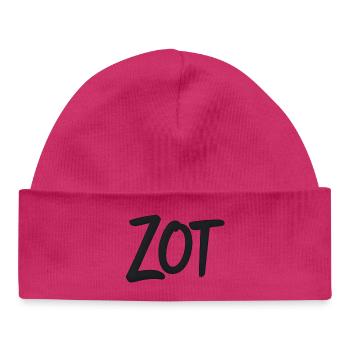 Zot – Flämische Statement-Hemden - Baby Organic Mütze - hot Pink - Vorne