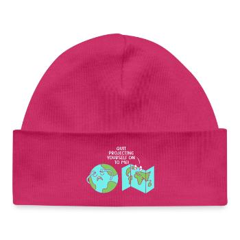 GIS-cartografie Cartografie Geografie - Baby Bio muts - hot pink - Voor