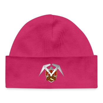 Craft Roofing Emblem - Baby Organic Beanie - hot pink - Front
