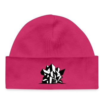 Brutalismus Architecture - Baby Organic Mütze - hot Pink - Vorne