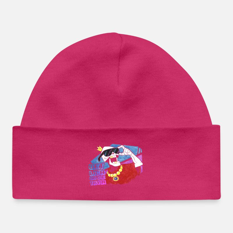 Obtenez Lich V1 - Bonnet bébé bio - hot pink