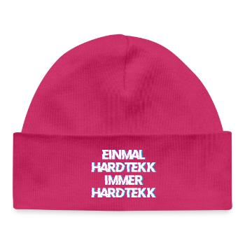Hardtekk Tekk - Baby Organic Mütze - hot Pink - Vorne