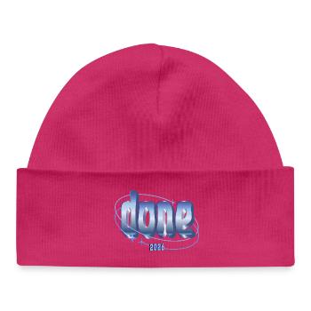 Done 2026 Orbit Design - Baby Organic Mütze - hot Pink - Vorne