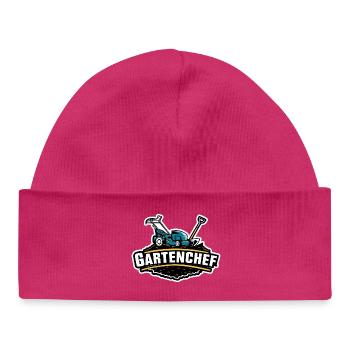 Responsable de jardin de jardinage - Bonnet bébé bio - hot pink - Devant