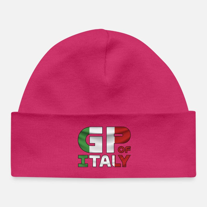 italy_gp - Bonnet bébé bio - hot pink