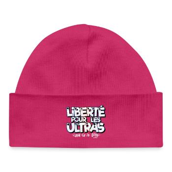 liberté pour les ultras - Bonnet bébé bio - hot pink - Devant