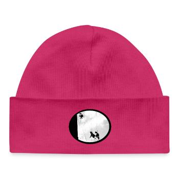 Bauarbeiter - Baby Organic Mütze - hot Pink - Vorne
