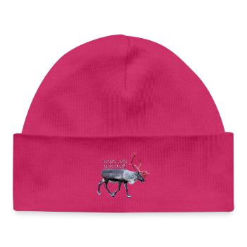 Kittila - Baby Organic Beanie - hot pink - Front