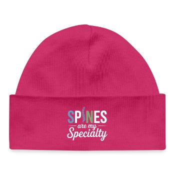 Lizenzierte DC Professional Spinal Adjustment Apparel - Baby Organic Mütze - hot Pink - Vorne