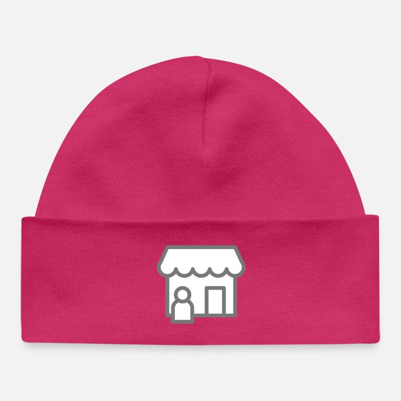 Boutique Boutique - Bonnet bébé bio - hot pink
