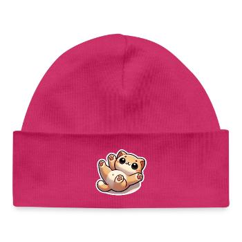 Belly Rubs - Baby Organic Mütze - hot Pink - Vorne