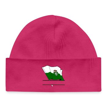 Styria Flag – Namespace - Baby Organic Beanie - hot pink - Front