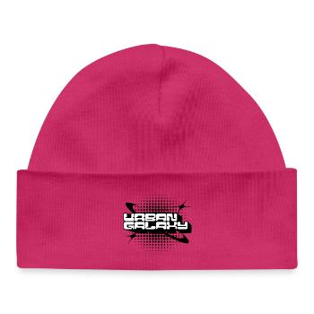 Urban Galaxy Bold Logo - Bonnet bébé bio - hot pink - Devant