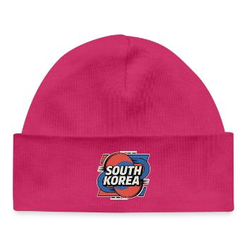 South Korea - Baby Organic Mütze - hot Pink - Vorne