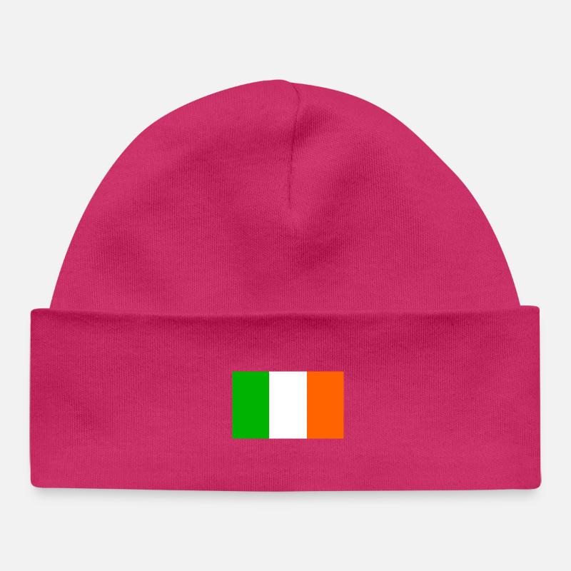 Indicateur irlandais - Bonnet bébé bio - hot pink
