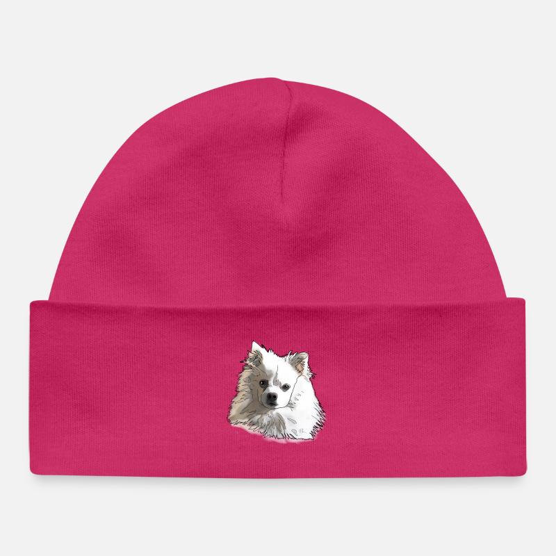 Tranchant - Bonnet bébé bio - hot pink
