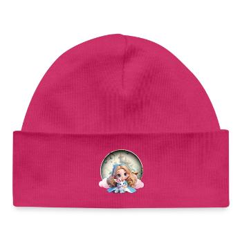 Alice's Dreams - Baby Organic Beanie - hot pink - Front