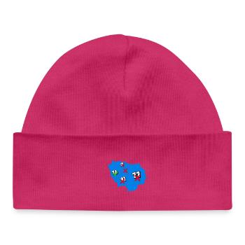 Région île de france - Bonnet bébé bio - hot pink - Devant
