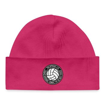 Philippiens 4:13 Cercle de l’emblème de la foi - Bonnet bébé bio - hot pink - Devant