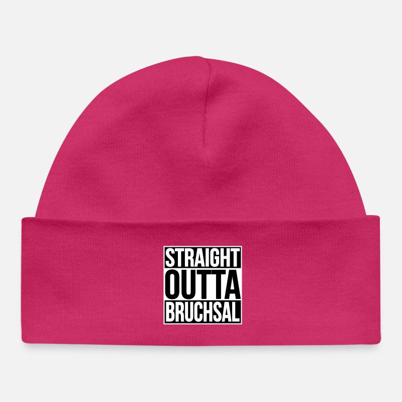 TOUT DROIT SORTI DE BRUCHSAL - Bonnet bébé bio - hot pink