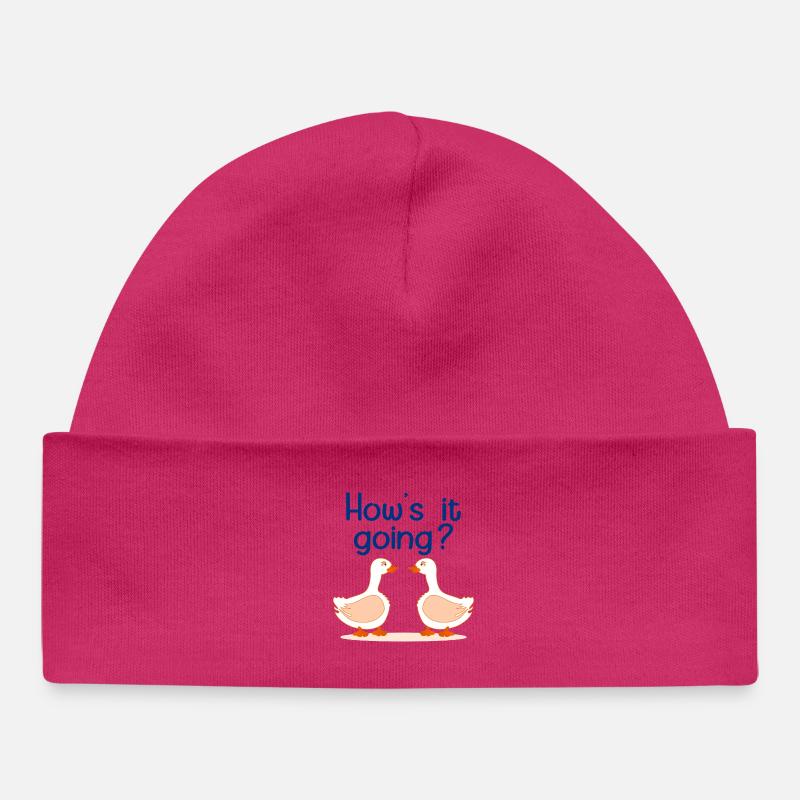 AMITIÉ OIES OIES - Bonnet bébé bio - hot pink