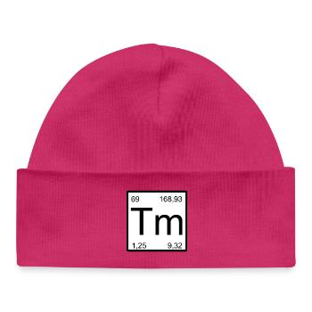 Thulium Element Design - Baby Organic Beanie - hot pink - Front