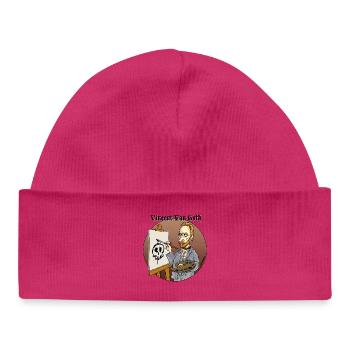 Vincent VanGoth - Baby Organic Beanie - hot pink - Front
