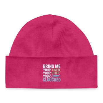 Zugelassener DC-Klinischer Muskuloskelettaler Spezialist - Baby Organic Mütze - hot Pink - Vorne