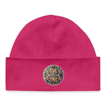 Celtic Knot Kaleidoscoop - Baby Bio muts - hot pink - Voor