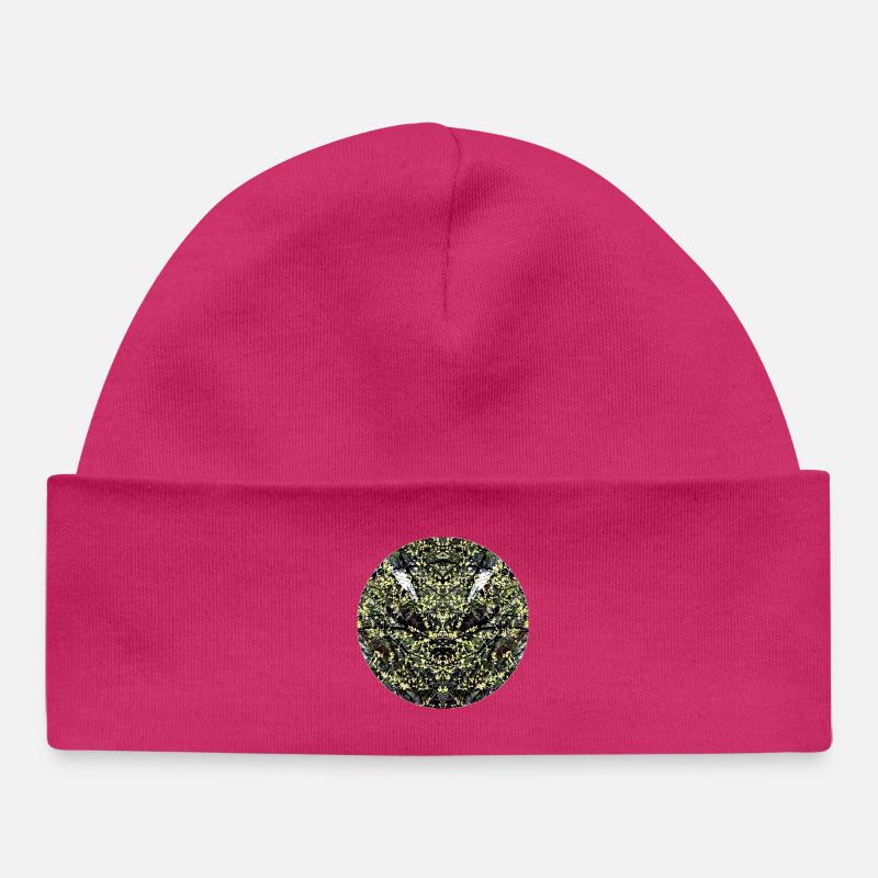 La nature à Hainberg - Bonnet bébé bio - hot pink