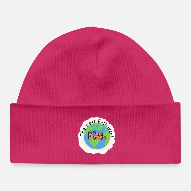 Next_E-Driver - Baby Organic Mütze - hot Pink