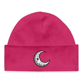 Maan - Baby Bio muts - hot pink - Voor
