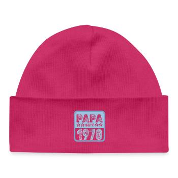 1978 - Baby Organic Mütze - hot Pink - Vorne