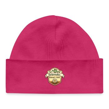 Gartenmodus Unkraut 1–Ich 0 - Baby Organic Mütze - hot Pink - Vorne