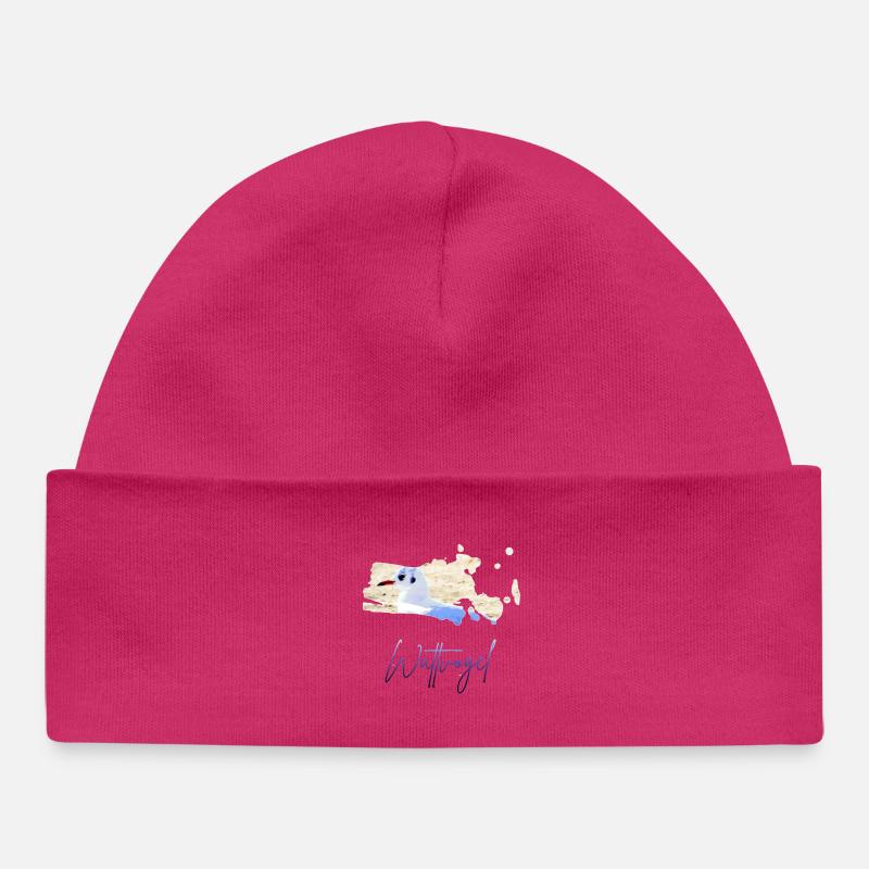 Wattvogel_2 - Bonnet bébé bio - hot pink