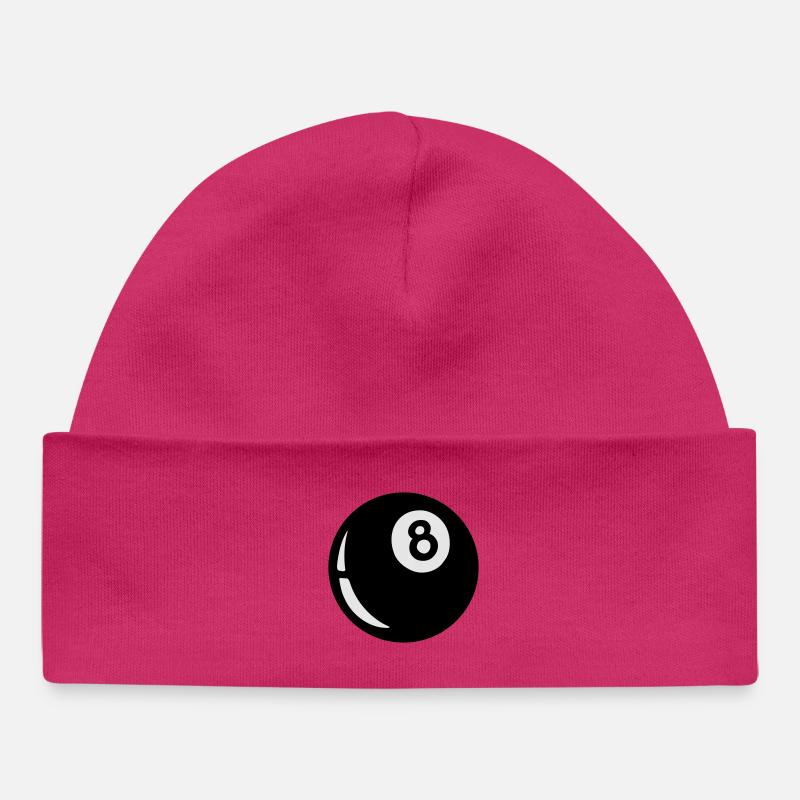 eightball - Bonnet bébé bio - hot pink