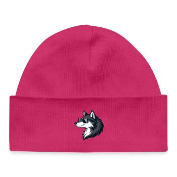 Moderne Wolf-Sonnenbrillen - Baby Organic Mütze - hot Pink - Vorne