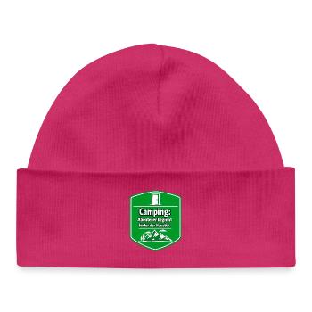 Camper - Baby Organic Mütze - hot Pink - Vorne