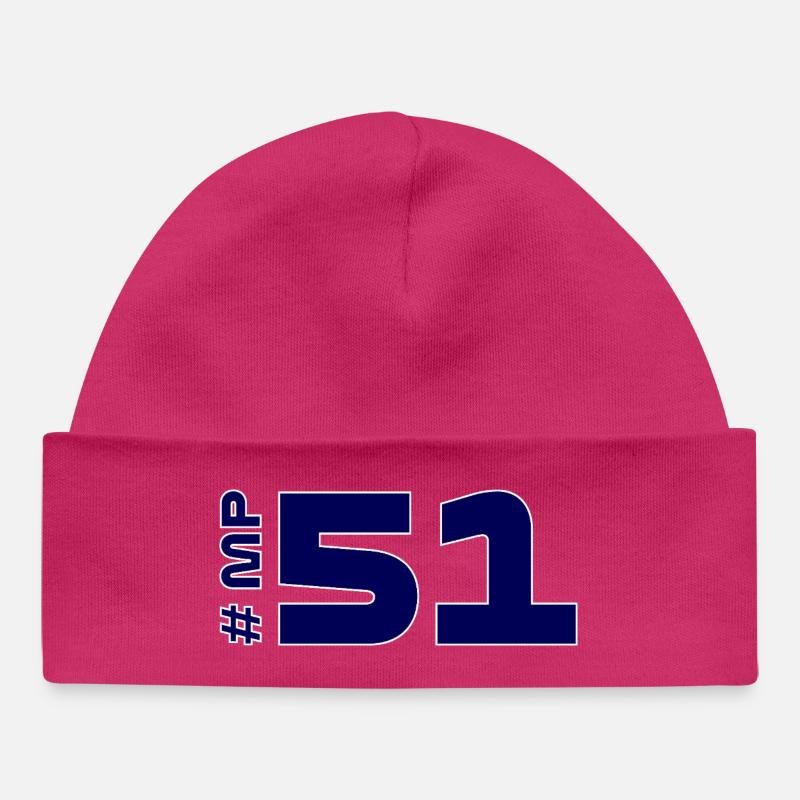 # MP51 - Bonnet bébé bio - hot pink