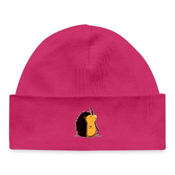 Bogenschützen-Igel - Baby Organic Mütze - hot Pink - Vorne