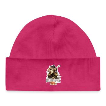 Bard Level 999 – Metal Ork RPG Design - Baby Organic Beanie - hot pink - Front