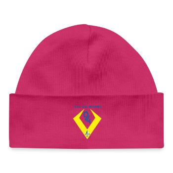 Val de Marne - Baby Organic Beanie - hot pink - Front