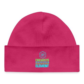 Chemistry Chemist Chemistry Teacher - Baby Organic Beanie - hot pink - Front