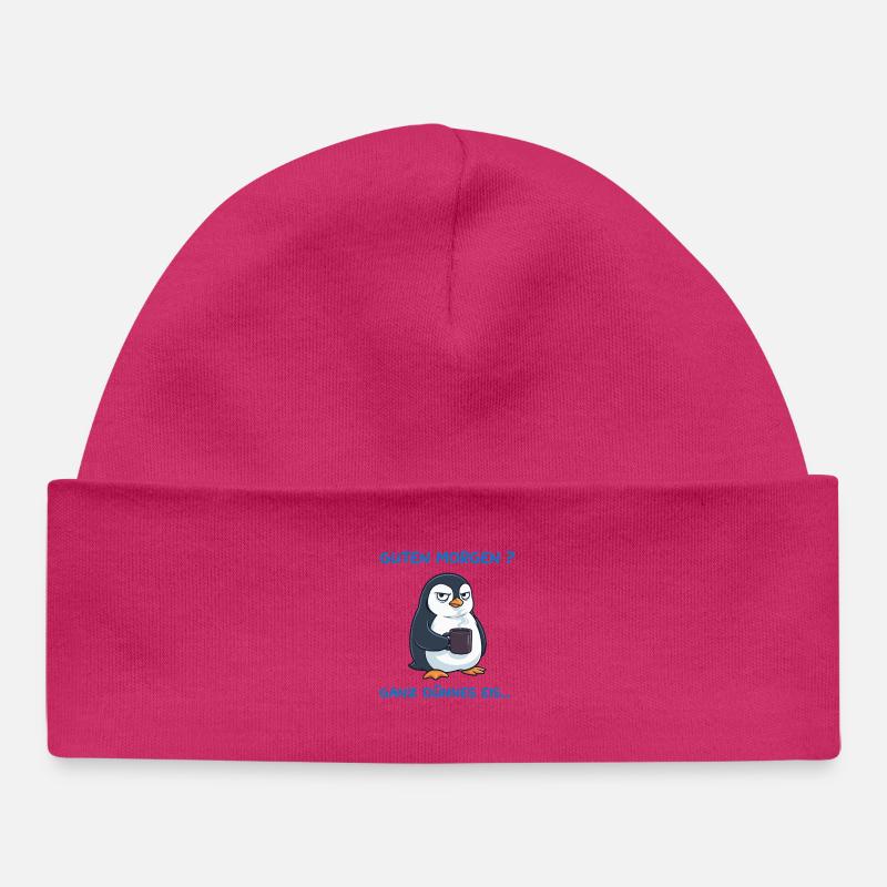 Dünnes Eis Mood - Baby Organic Mütze - hot Pink