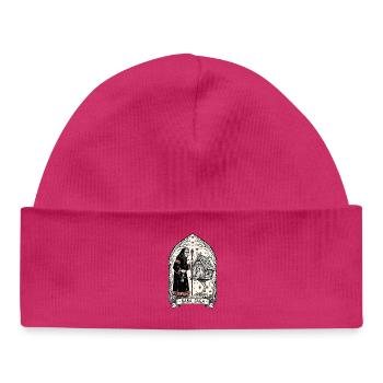 Baba Yaga Dunkle Slawische Hexenkunst - Baby Organic Mütze - hot Pink - Vorne